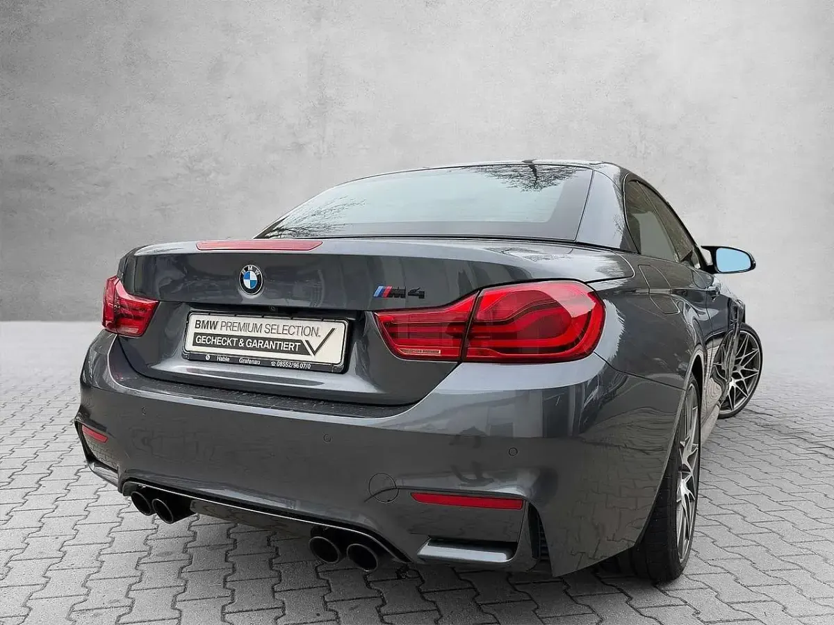 Gebraucht BMW M4 Cabriolet Performance 450 PS (330 kW) 2018 Mineralgrau Cabrio