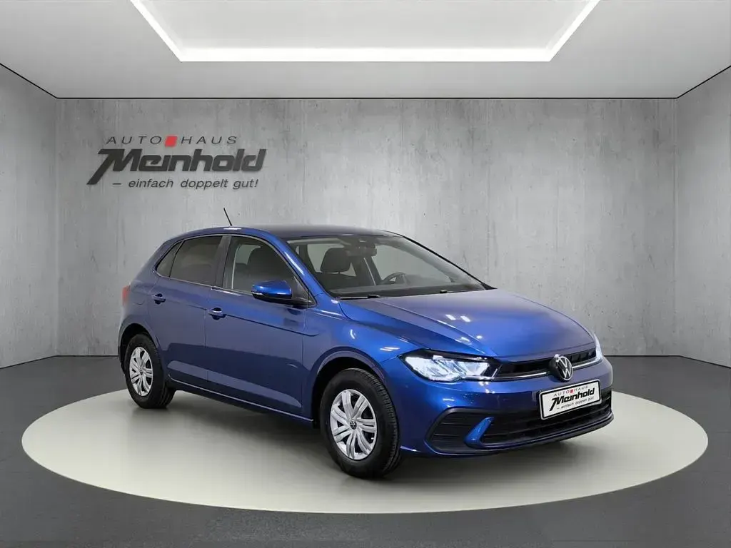 Gebraucht VW Polo 80 PS (58 kW) 2022 Reef blue metallic Kleinwagen
