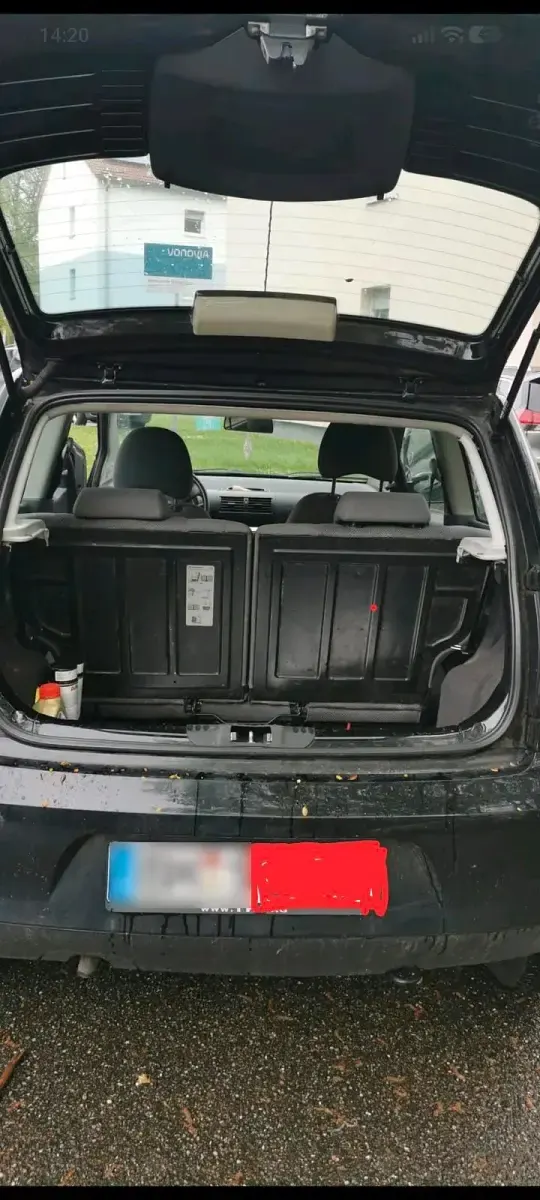 Usata VW Fox 55 CV (40 kW) 2007 Nero Utilitaria