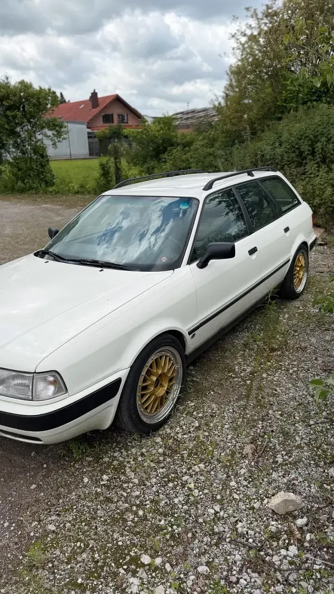 Gebraucht Audi 80 Design 90 PS (66 kW) 1995 Weiß Kombi