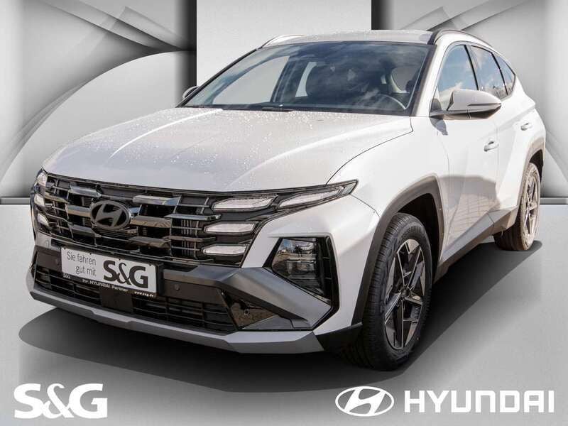Atlas white Neu 2025 Hyundai Tucson SUV | 31.880 € (Superpreis) - Bild 1/4