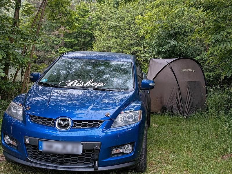 Blau Gebraucht 2009 Mazda CX-7 SUV | 3.100 € - Bild 1/4