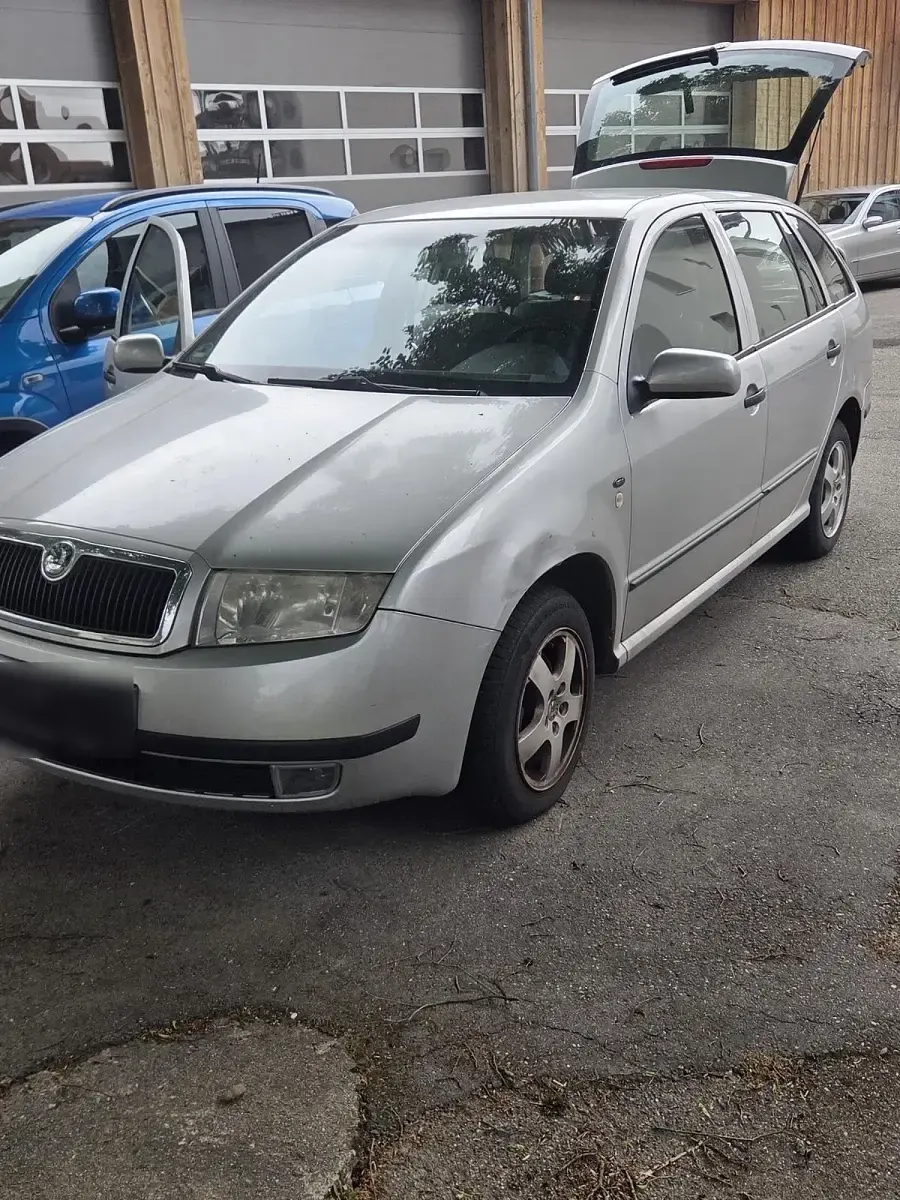 Second-hand Skoda Fabia 100 CP (73 kW) 2001 Argintiu Break