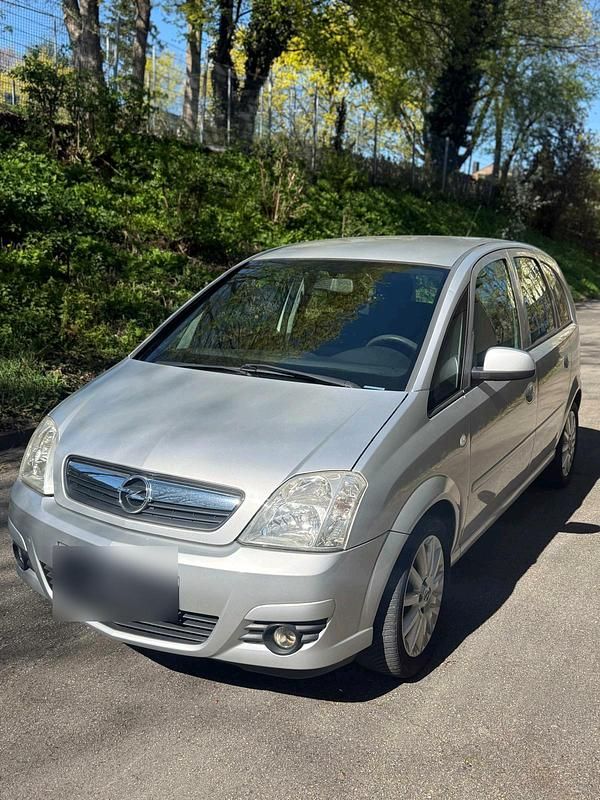 Gebraucht Opel Meriva 105 PS (77 kW) 2008 Silber Van / Kleinbus
