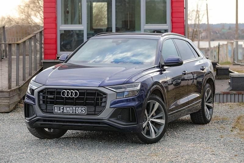 Gebraucht Audi Q8 S-Line 286 PS (210 kW) 2019 Blau SUV
