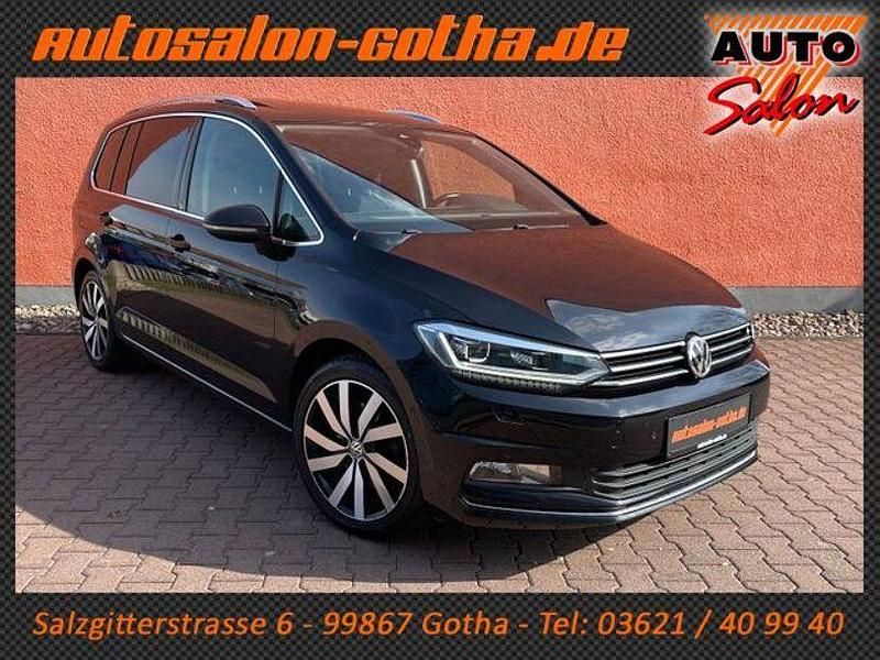 Gebraucht VW Touran Highline 150 PS (110 kW) 2016 Schwarz Van / Kleinbus