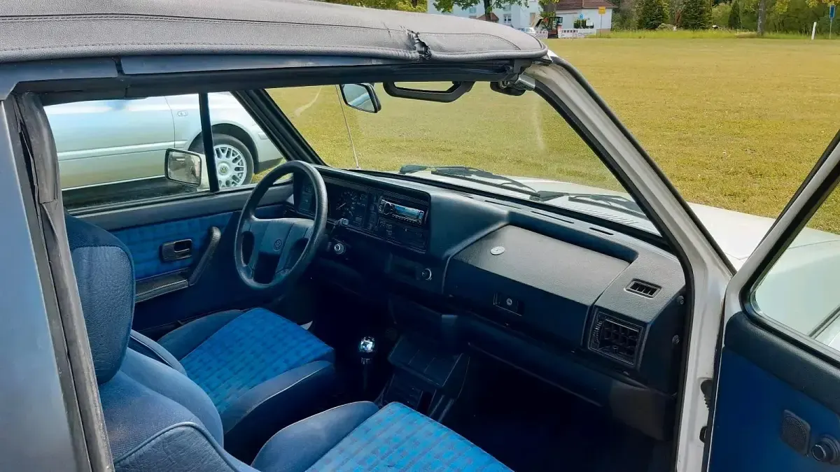 Brugt VW Golf Cabriolet 97 HK (71 kW) 1991 Hvid Cabriolet