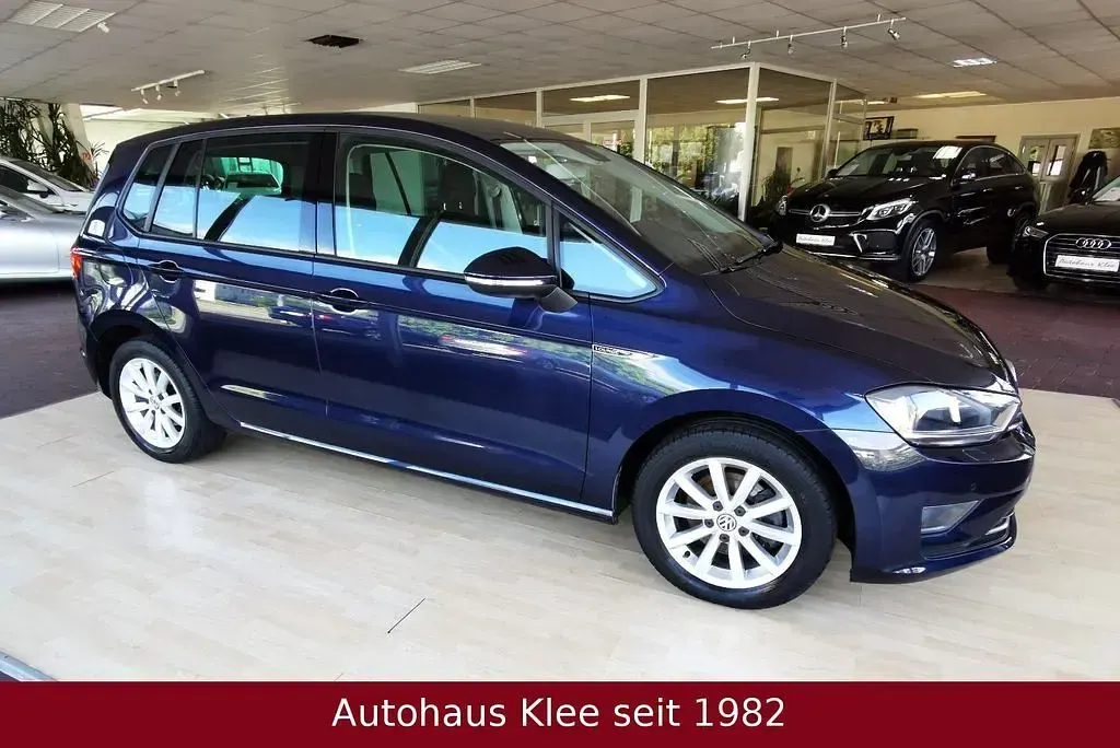 Gebraucht VW Golf Sportsvan 150 PS (110 kW) 2016 Blau Van / Kleinbus