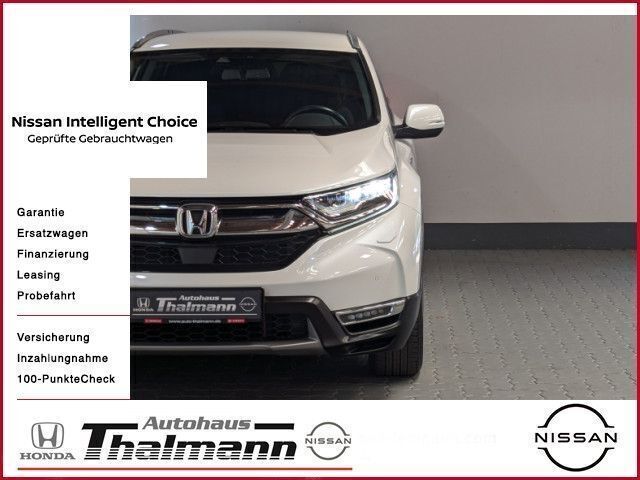 Weiß (metallic) Gebraucht 2020 Honda CR-V Elegance SUV | 22.850 € (Superpreis) - Bild 1/4