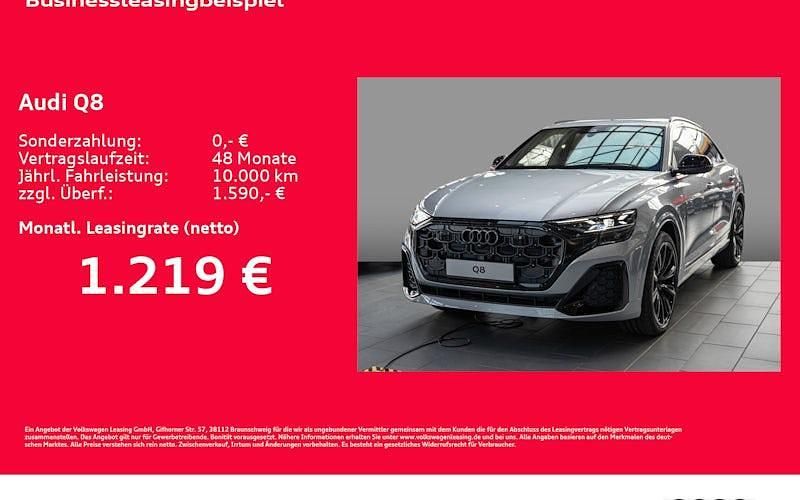 Neu Audi Q8 Ambiente 286 PS (210 kW) 2026 Silber SUV