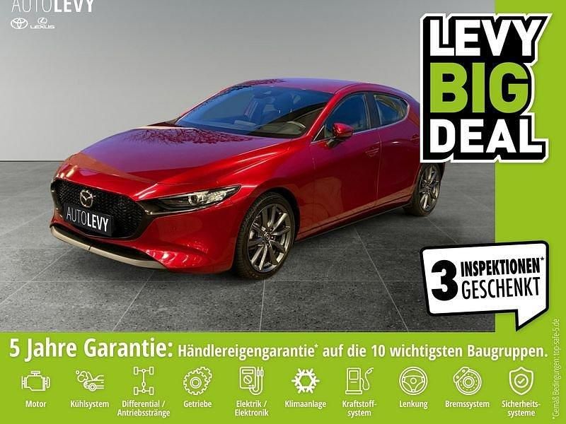 Gebraucht Mazda 3 Selection 122 PS (89 kW) 2019 Soul rot Limousine