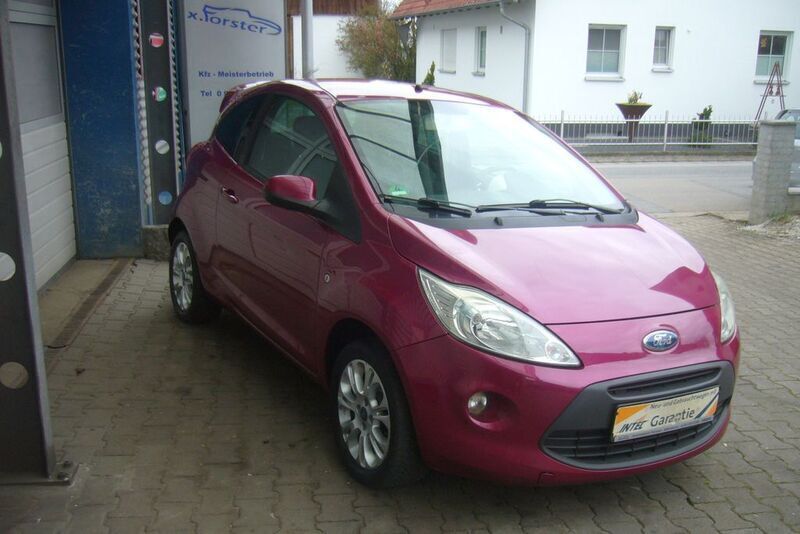Second-hand Ford Ka 69 CP (50 kW) 2009 Roșu Hatchback