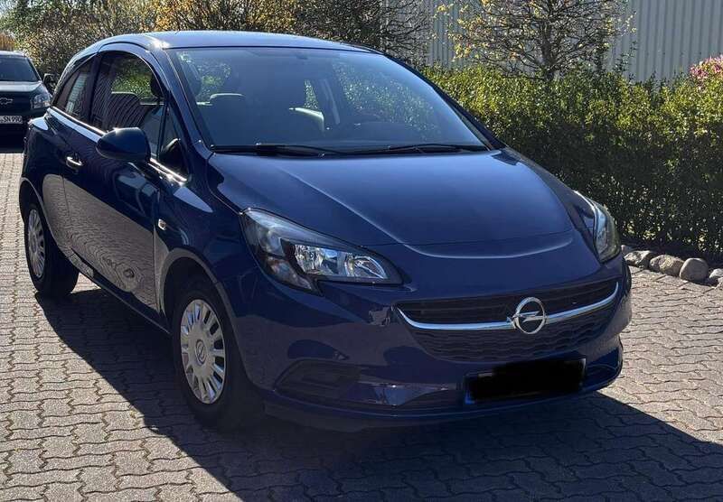 Blau Gebraucht 2018 Opel Corsa Limousine | 6.950 € (Superpreis) - Bild 1/4