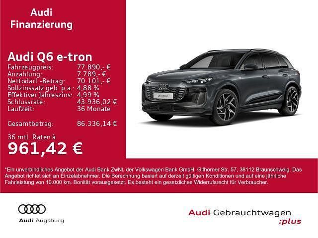 Gebraucht Audi Q6 e-tron Performance 225 kW (306 PS) 2026 Grau SUV