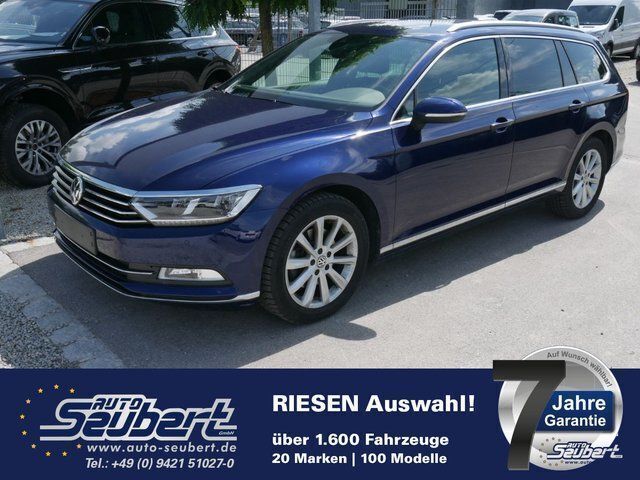 Blau metallic Gebraucht 2019 VW Passat Highline Kombi | 24.390 € (Fairer Preis) - Bild 1/4