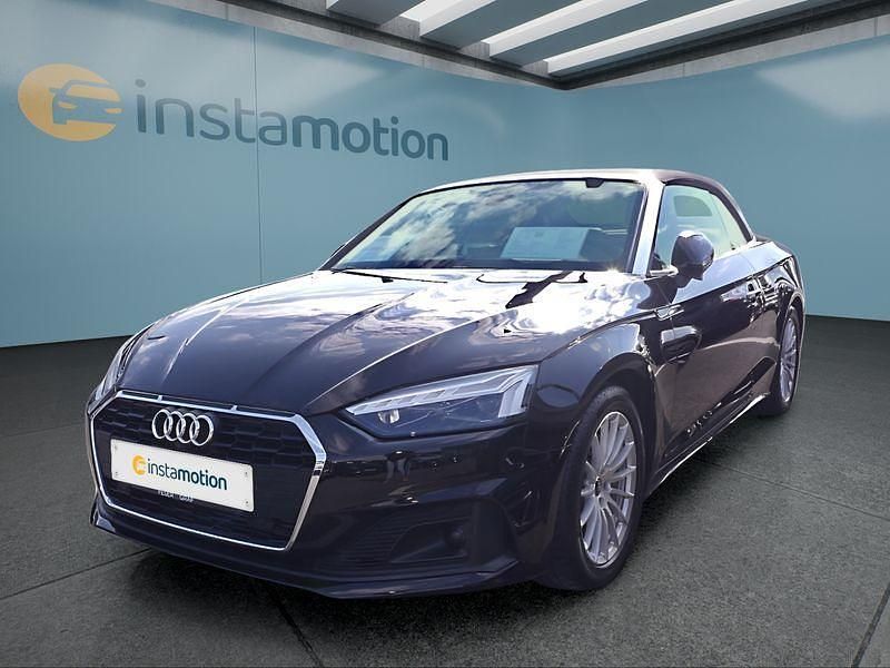 Schwarz Gebraucht 2022 Audi A5 Cabriolet Cabrio | 36.699 € (Etwas zu teuer) - Bild 1/4