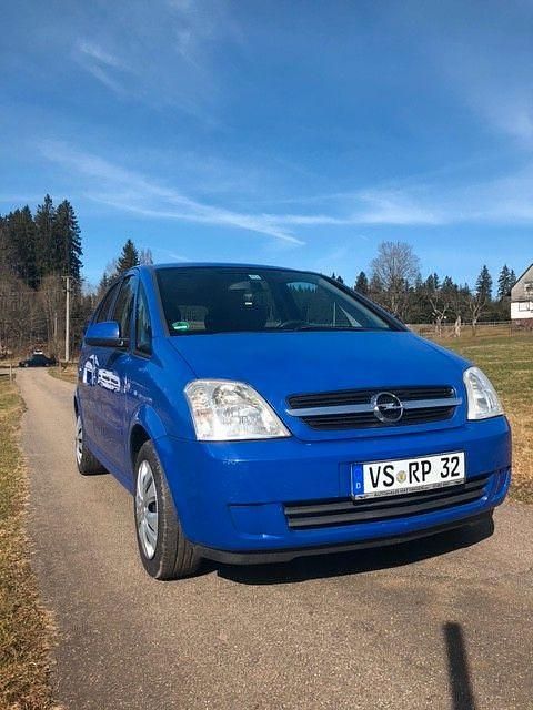 Gebraucht Opel Meriva Edition 101 PS (74 kW) 2005 Blau Van / Kleinbus