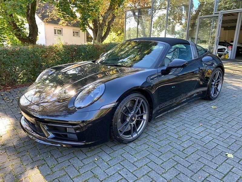 Schwarz Gebraucht 2022 Porsche 911 Targa 4 Sport Cabrio | 179.870 € (Teuer) - Bild 1/4
