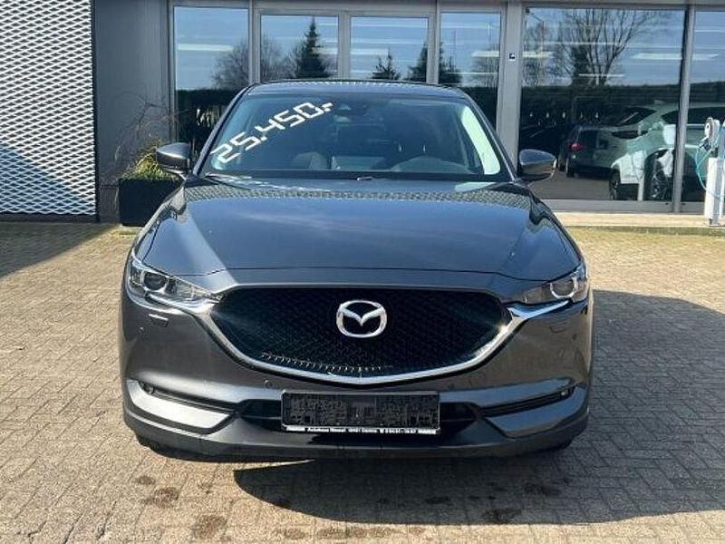 Gebraucht Mazda CX-5 150 PS (110 kW) 2021 Machine grey (metallic) SUV