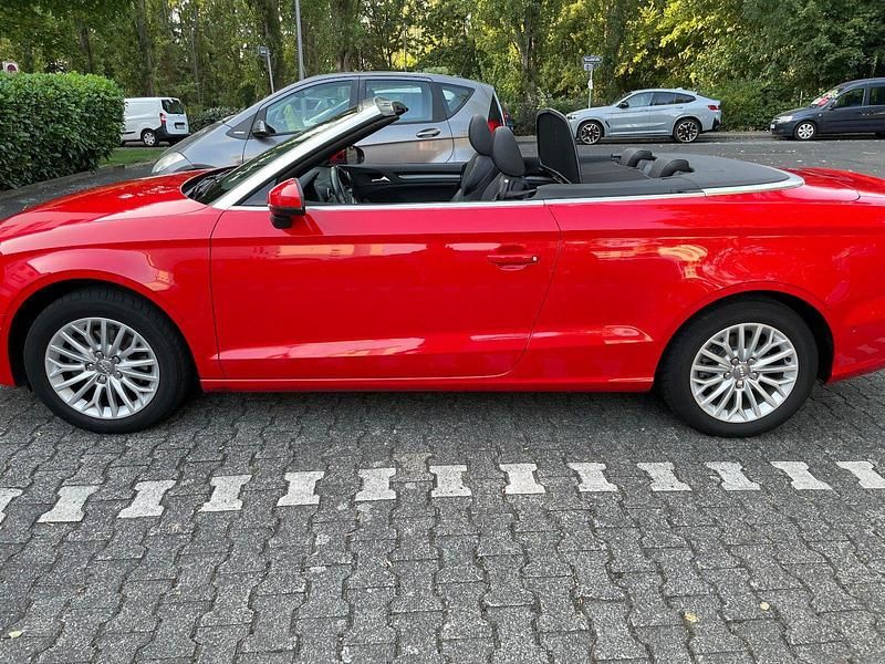 Rot Gebraucht 2014 Audi A3 Cabriolet Ambiente Cabrio | 15.500 € (Guter Preis) - Bild 1/4