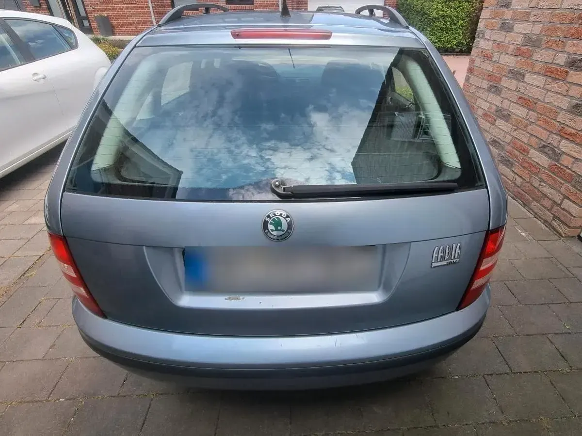 Gebraucht Skoda Fabia 75 PS (55 kW) 2005 Blau Kombi