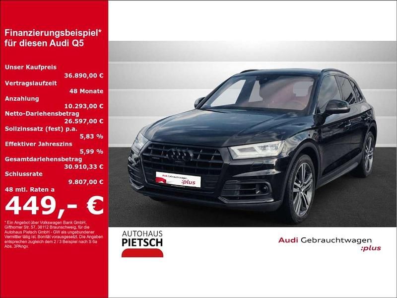 Schwarz Gebraucht 2020 Audi Q5 Ambiente SUV | 36.890 € (Fairer Preis) - Bild 1/4