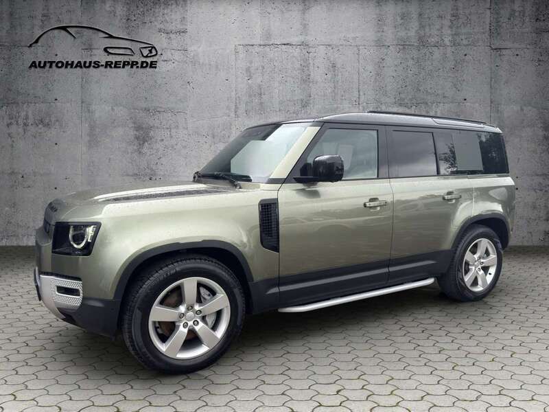 Pangea green (metallic) Gebraucht 2021 Land Rover Defender First Edition SUV | 63.890 € (Guter Preis) - Bild 1/4