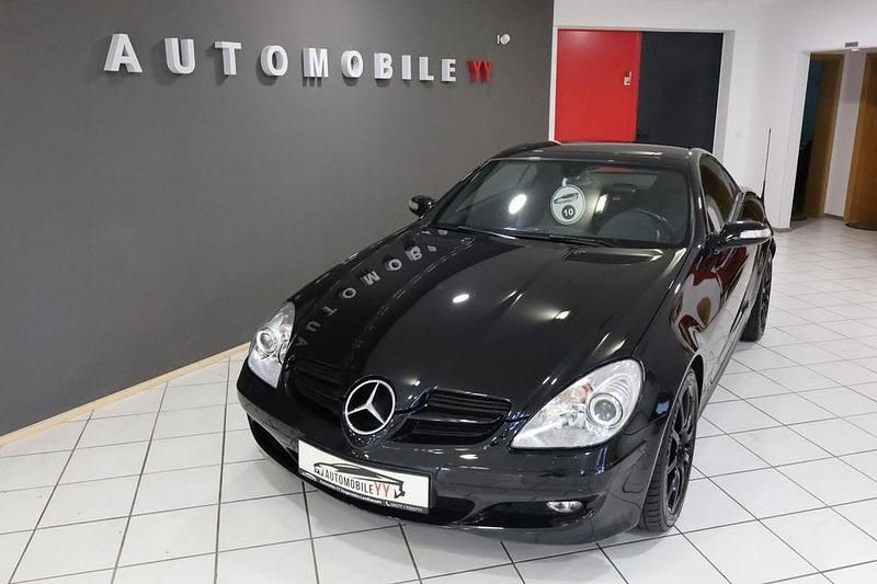 Schwarz Gebraucht 2004 Mercedes SLK350 Sport Cabrio | 11.500 € (Guter Preis) - Bild 1/4