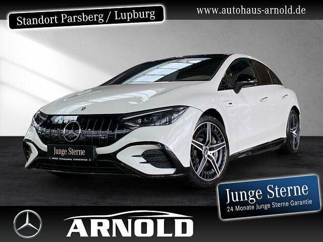 Polarweiß Gebraucht 2023 Mercedes EQE AMG 53 AMG Limousine | 73.790 € (Teuer) - Bild 1/4
