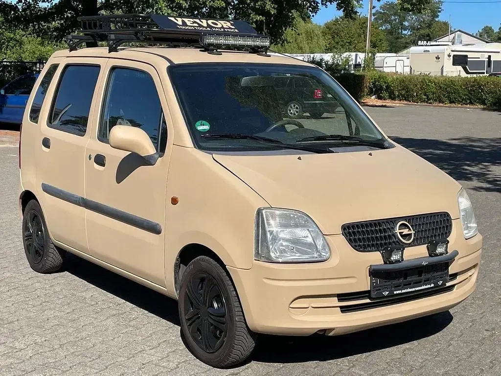 Gebraucht Opel Agila 58 PS (42 kW) 2003 Beige Van / Kleinbus