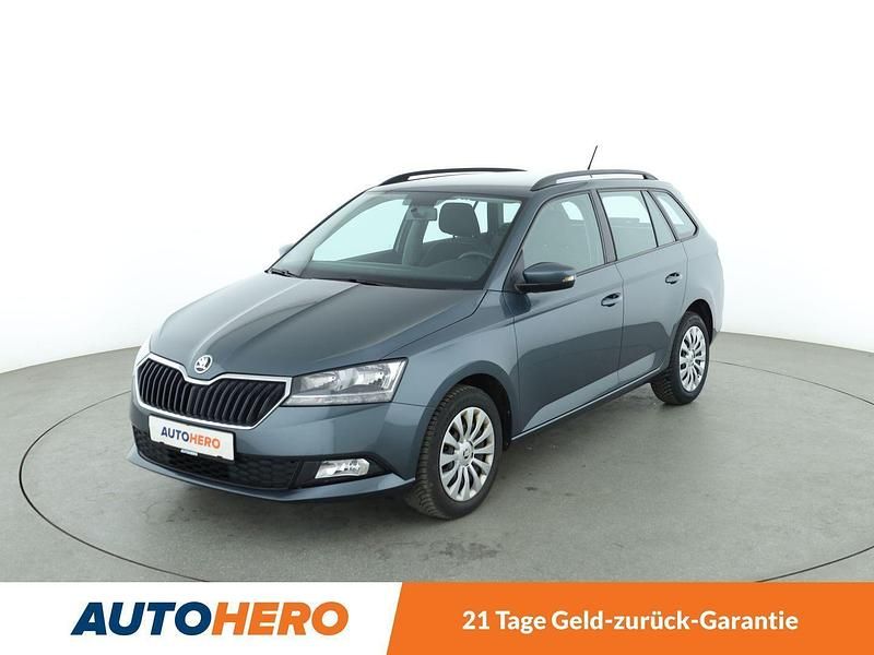 Grau Gebraucht 2020 Skoda Fabia Ambition Kleinwagen | 14.460 € (Fairer Preis) - Bild 1/3