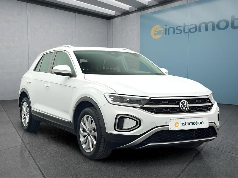 Gebraucht VW T-Roc 110 PS (80 kW) 2023 Weiß SUV