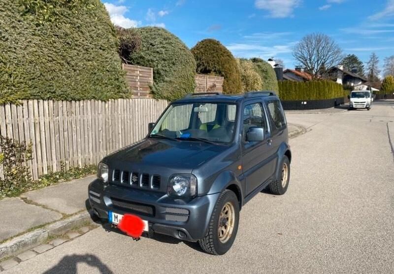 Blau Gebraucht 2008 Suzuki Jimny SUV | 4.500 € - Bild 1/4