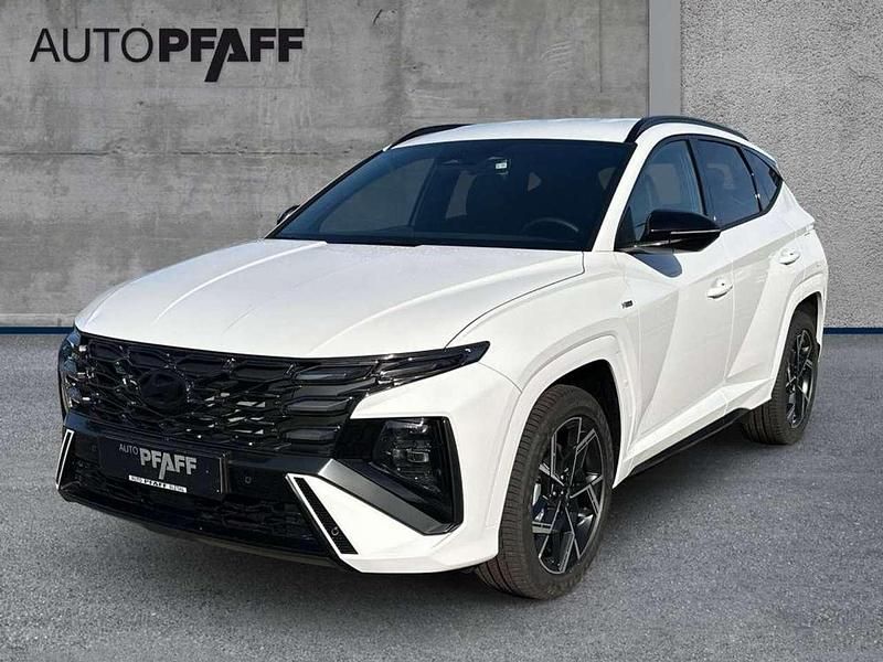 Atlas white Neu 2025 Hyundai Tucson N Line SUV | 36.990 € (Teuer) - Bild 1/4