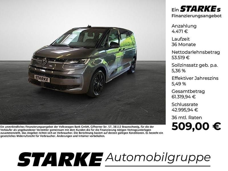 Grau (indiumgrau metallic) Neu 2025 VW Multivan Edition Van | 57.990 € (Superpreis) - Bild 1/4