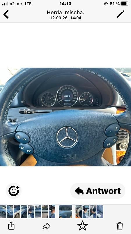 Gebraucht Mercedes CLK200 Elegance 163 PS (119 kW) 2005 Silber Coupé