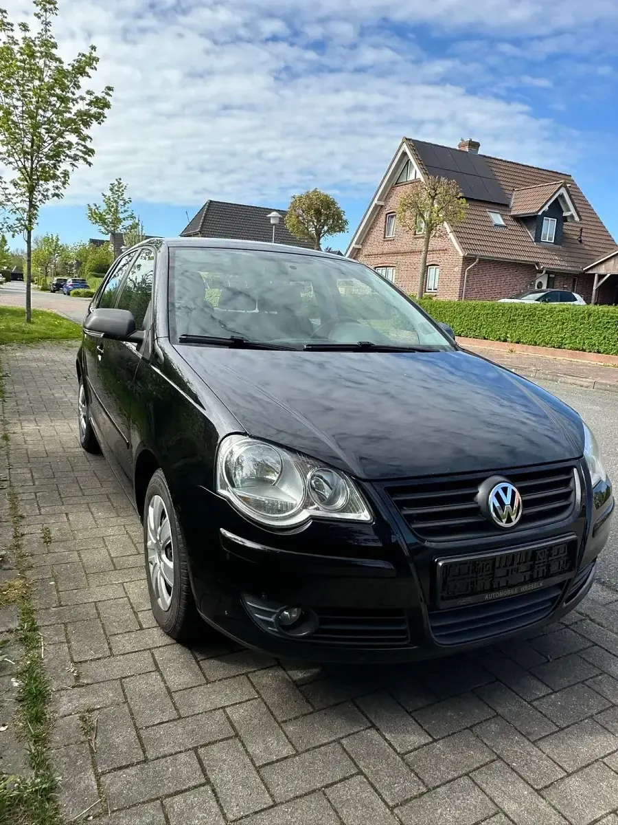 Gebraucht VW Polo 60 PS (44 kW) 2007 Schwarz Kleinwagen