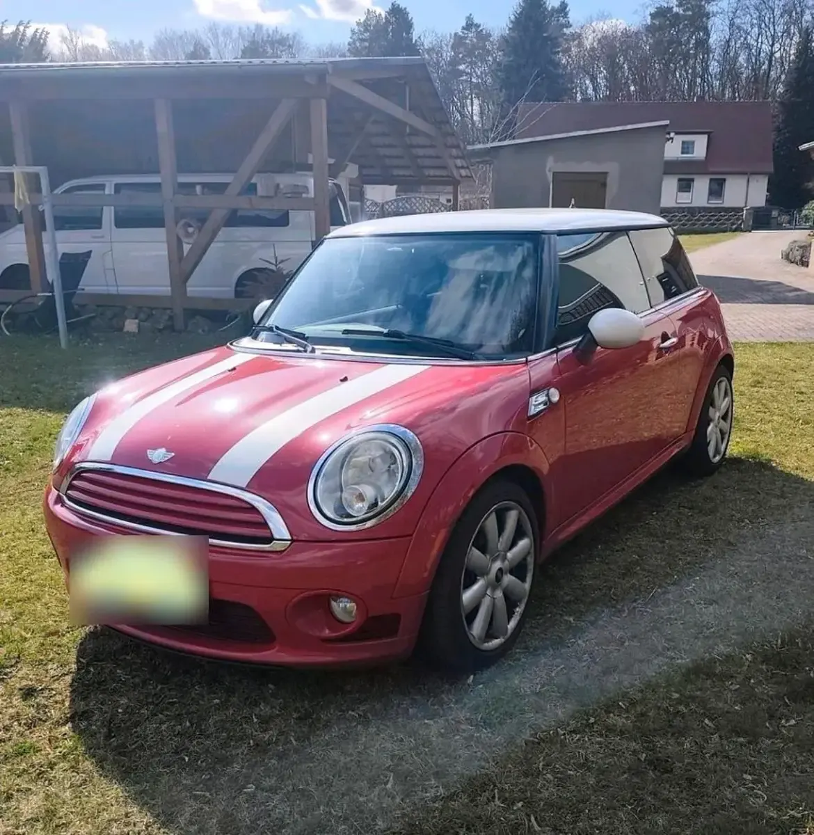 Gebraucht Mini Cooper 120 PS (88 kW) 2009 Rot Kleinwagen
