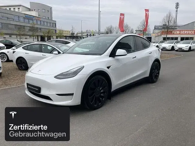 Usata Tesla Model Y Performance 392 kW (533 CV) 2022 Bianco SUV