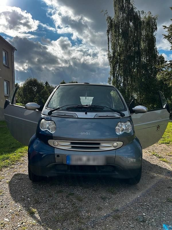 Silber Gebraucht 2002 Smart ForTwo Cabrio Cabrio | 1.100 € (Guter Preis) - Bild 1/4