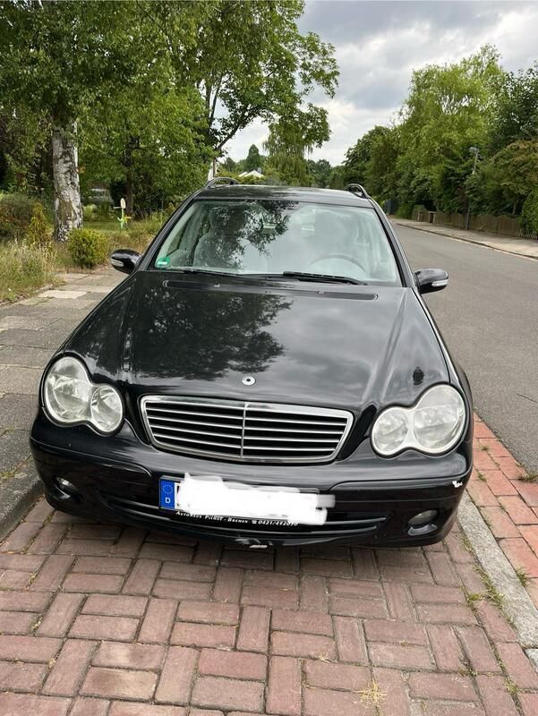 Schwarz Gebraucht 2007 Mercedes C220 Kombi | 3.000 € (Superpreis) - Bild 1/4