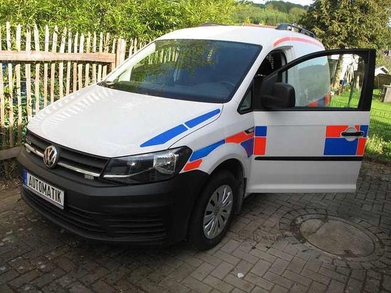Gebraucht VW Caddy 110 PS (80 kW) 2018 Weiss Van / Kleinbus