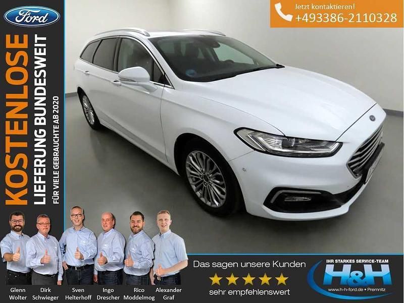 Frostweiß Gebraucht 2020 Ford Mondeo Titanium Kombi | 22.440 € (Etwas zu teuer) - Bild 1/4