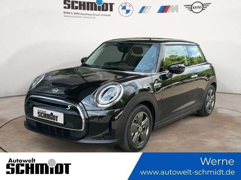 Midnight black metallic Gebraucht 2022 Mini Cooper SE Essential Kleinwagen | 16.689 € (Guter Preis) - Bild 1/4