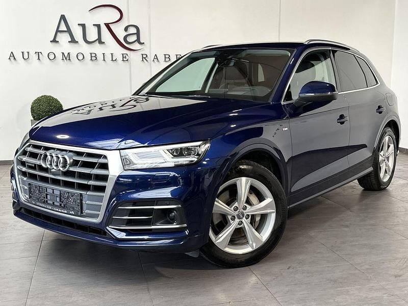 Gebraucht Audi Q5 S-Line 299 PS (219 kW) 2020 Navarrablau SUV
