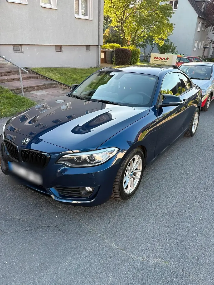 Gebraucht BMW 220 Advantage 184 PS (135 kW) 2015 Blau Coupé