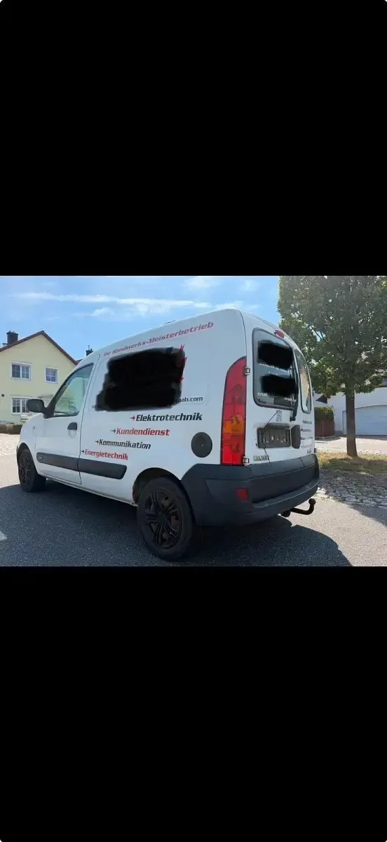 Gebraucht Renault Kangoo 68 PS (50 kW) 2007 Weiß Van / Kleinbus