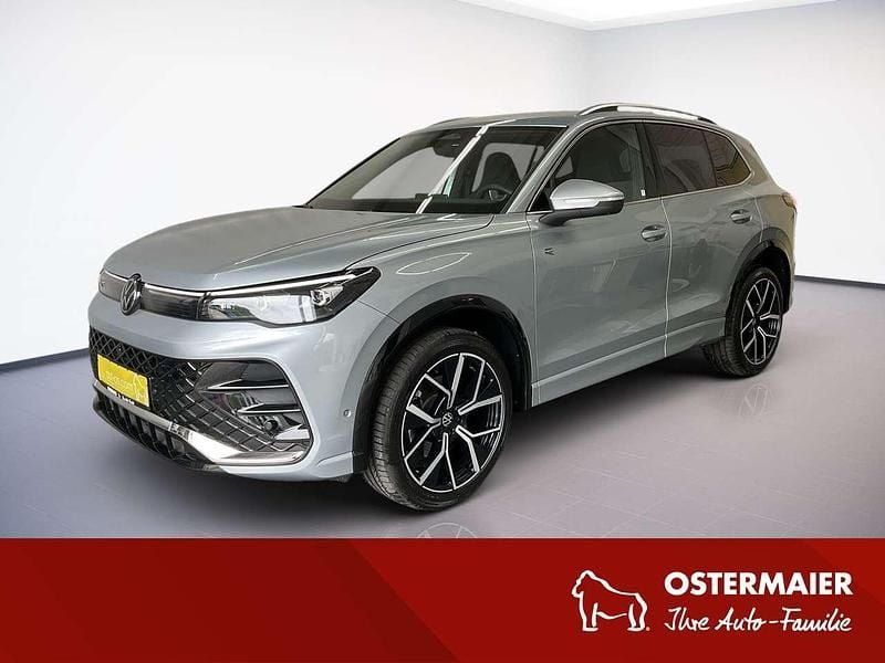 Oyster silver metallic Gebraucht 2024 VW Tiguan R-line SUV | 46.880 € (Superpreis) - Bild 1/4