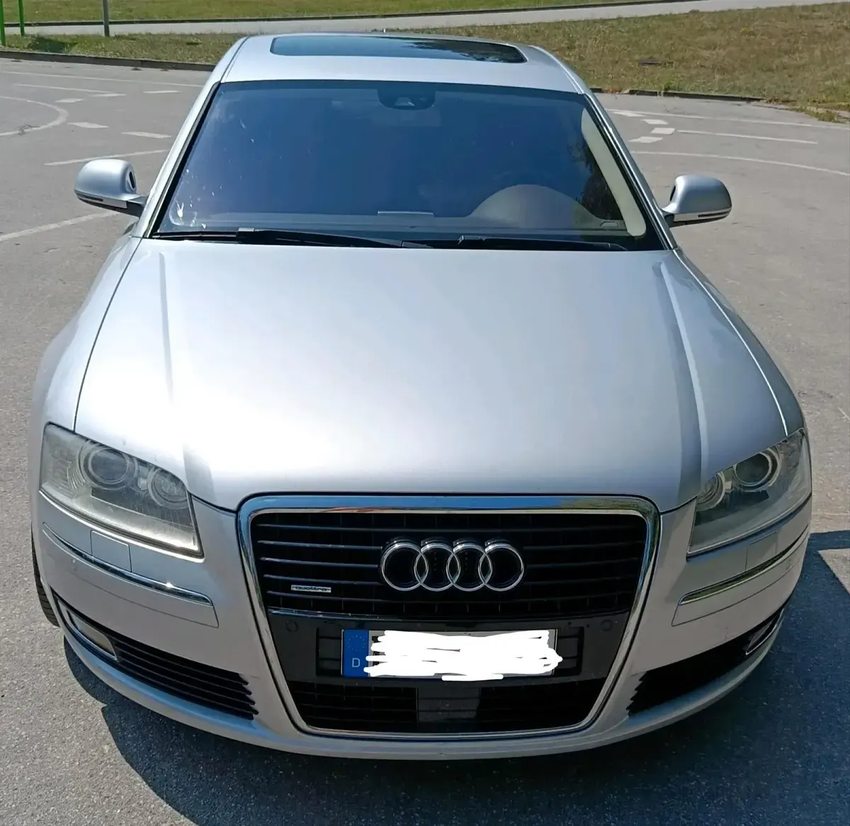Gebraucht Audi A8L Comfort 232 PS (170 kW) 2008 Silber Limousine