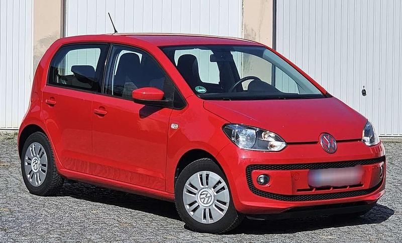 Gebraucht VW up! 68 PS (50 kW) 2016 Rot Kleinwagen